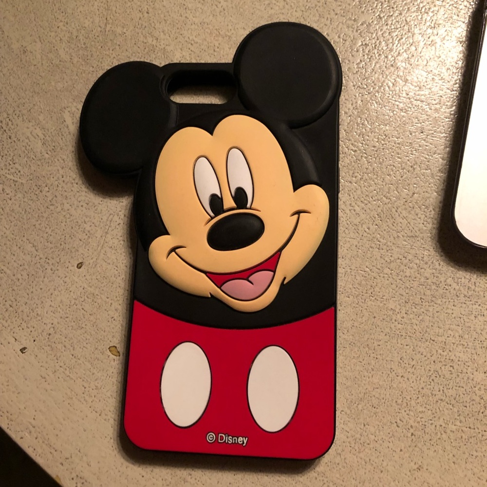Silicone Mickey iPhone 8 Plus case